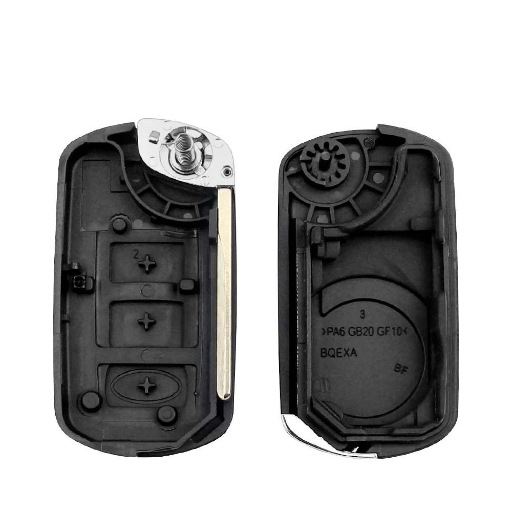 Replacement Flip Key Car Remote Control Key Shell Case Housing Cover key case car key shell key shell For Land Rover Discovery Range Rover LR3 Sport
