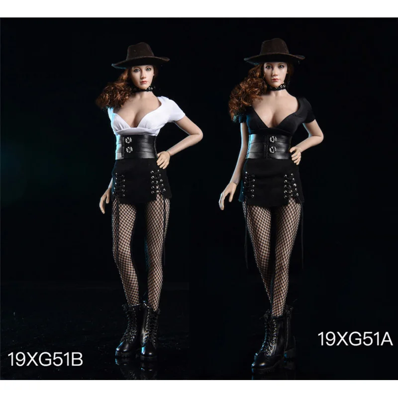 

VSTOYS 19XG51 1/6 Scale Female Soldier Sexy Caribbean Style Short Skirt Dress Clothes Model for 12 Inch TBL Action Figure Dolls