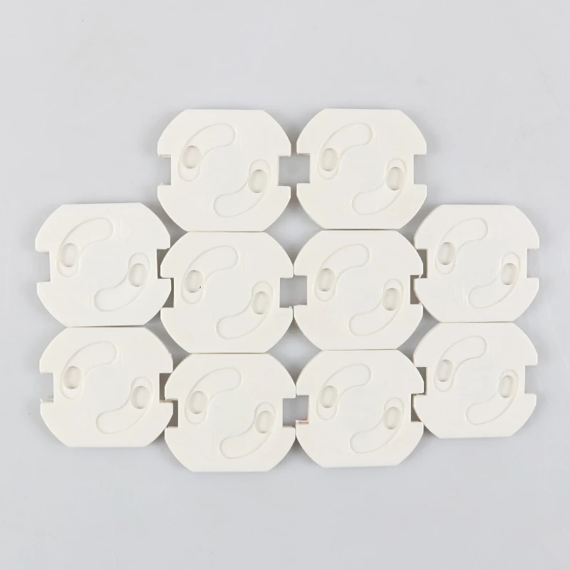 Socket Covers 10pcs EU Power Socket Electrical Outlet Baby Kids Child Safety Guard Protection Anti Electric Shock Plugs Protector