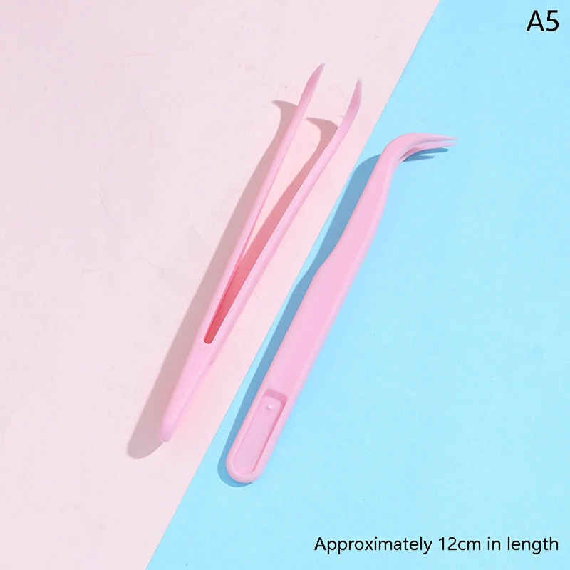 Plastic Tweezers Scrapbook Sticker Hand Account Tools Multi-function Scraper DIY Junk Journal Album School Supplies