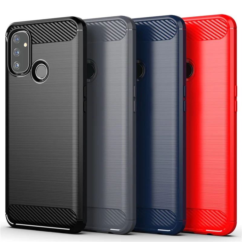 

Противоударный мягкий чехол-бампер для OnePlus Nord N100 8T