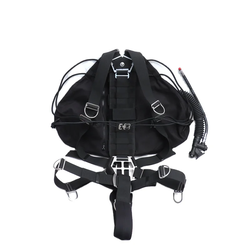 

Scuba Diving Sidemount BCD 40LBS With SS removable Harness And Weight 4*2kg Pocket