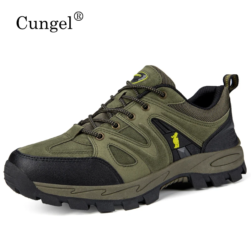 

Hiking Shoes Men Mountain Climbing Shoes Outdoor Sneakers Top Quality Tourism Jogging Trekking Sneakers Non-slip Classics Comfy