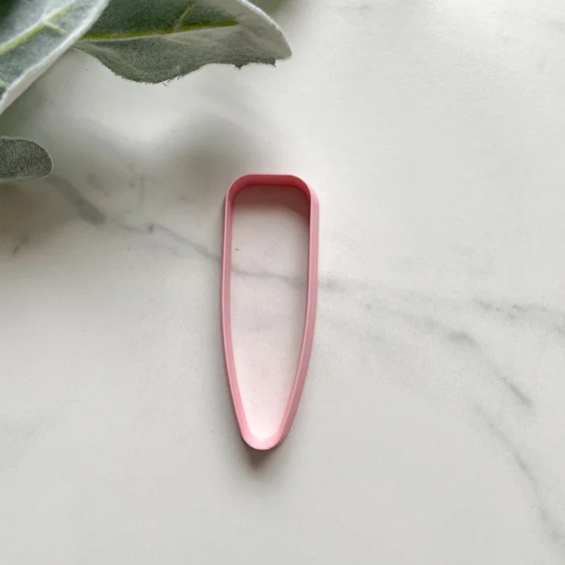 Description Picture 3 of itemSoft Pottery INS Hair Clip Polymer Clay Molds Handmade Soft Pottery Polymer Clay Cutters DIY Earring Jewelry Pendant Clay Tools