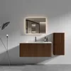 Bathroom Vanity with Sink, Large Storage Wall Mounted Floating Bathroom Vanity for Modern Bathroom, Minimalist Bathroom Sink 3