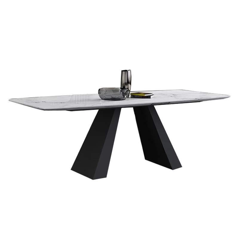 

Modern Minimalist New Design Hotel Home Marble Dining Table