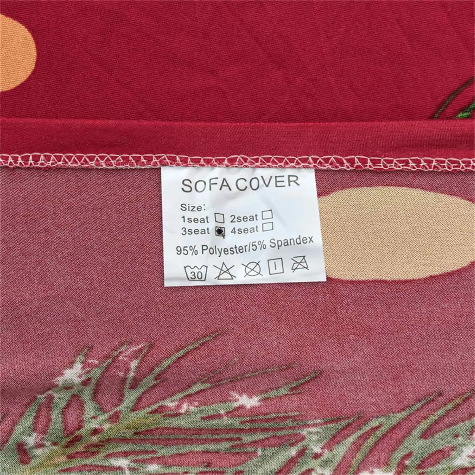 Sofa Slipcovers Christmas Stretch Red Sofa Slipcover Home Decor Furniture Protector For Dormitory Apartment Bedroom Living Room