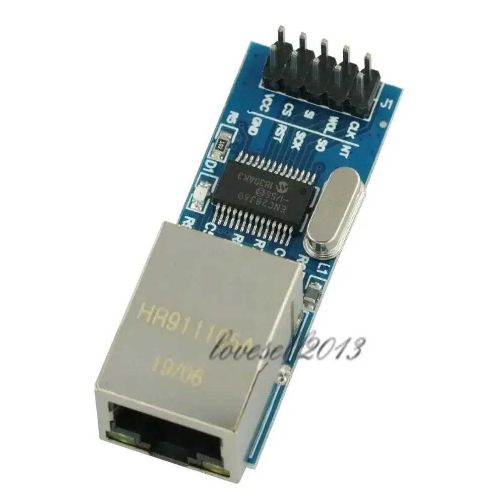 

Новый мини-модуль локальной сети ENC28J60 для Arduino 51 AVR SPI PIC STM32 LPC