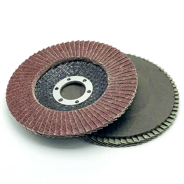 10 Dischi Lamellari Ø 115 Mm Grana 80 Per Smerigliatrice - Blu, Acciaio Inox - Foto 11