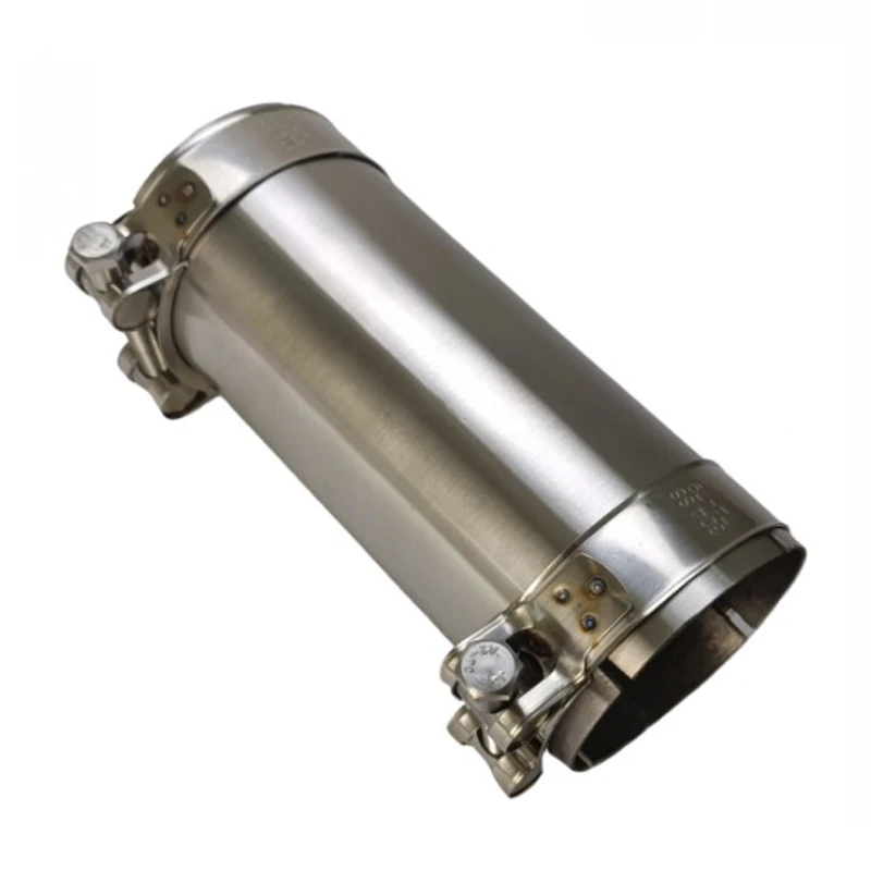Exhaust Pipe Connector Tube Adapter Joiner Sleeve Clamp 35mm-80mm Tube Pipe Connector Joiner length 100mm-120mm exhaust assembly