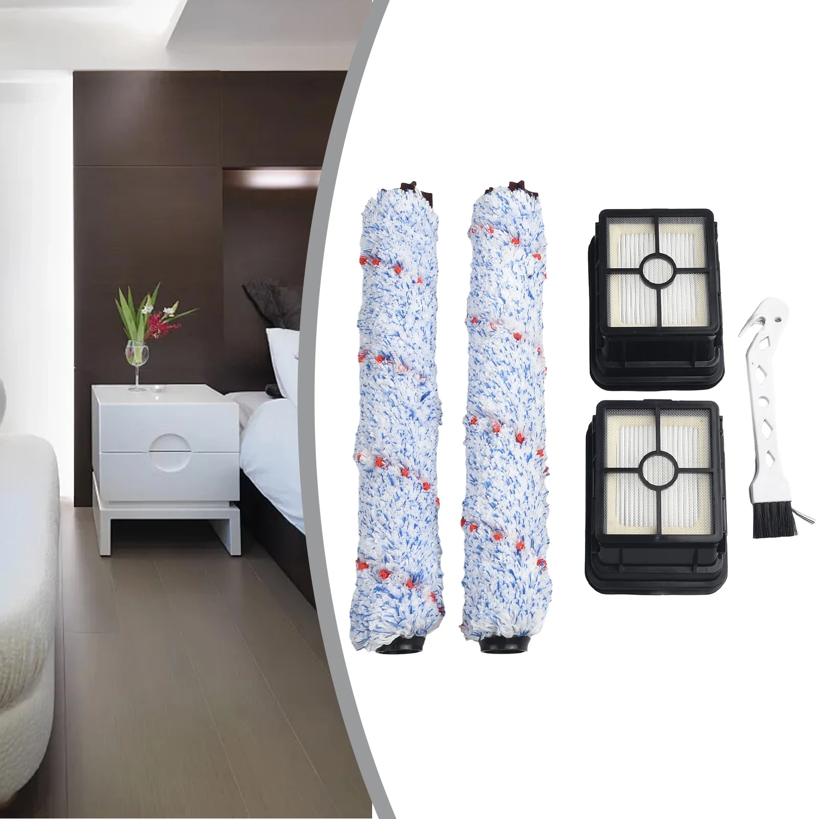 

Upgrade Your Cleaning Experience with Our Premium Quality Replacement Brush and Filter Kit for Bissell Crosswave