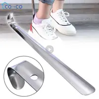 10cm-52cm Stainless Steel Shoe Horns Easy Handle Shoe Horn Spoon Shoehorn Metal Shoe Extractor Shoe Remover Lifter Pull Tool 1