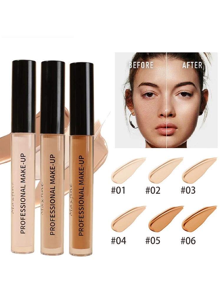 Liquid concealer Waterproof concealer Makeup concealer Face concealer Concealer foundation cream Flawless Concealer and contour Liquid Long lasting Non cakey Non transfer Waterproof formula For foundation
