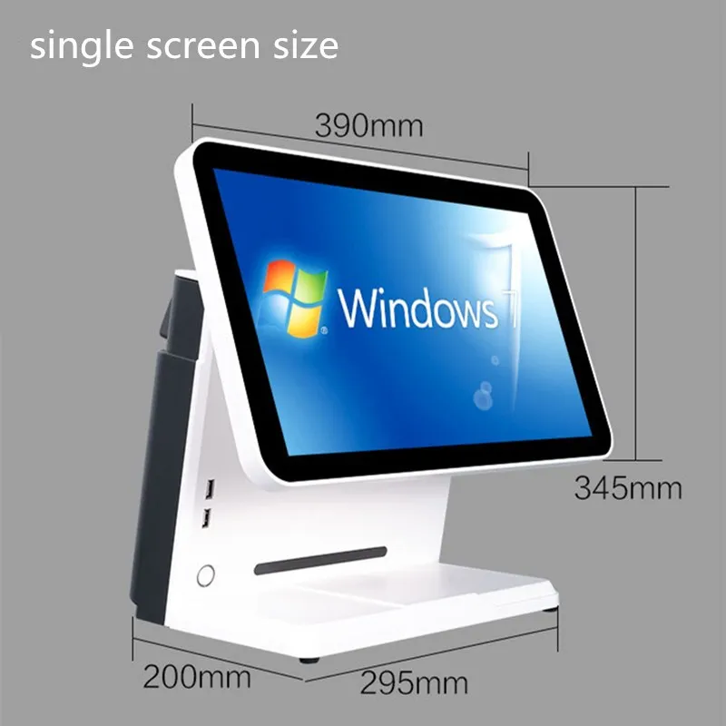 Prezzo Di Fabbrica 15 Pollici Edp Display Touch Screen Windows Pos Terminal Machine 8 Cifre Led Digital Guest Registratore Di Cassa