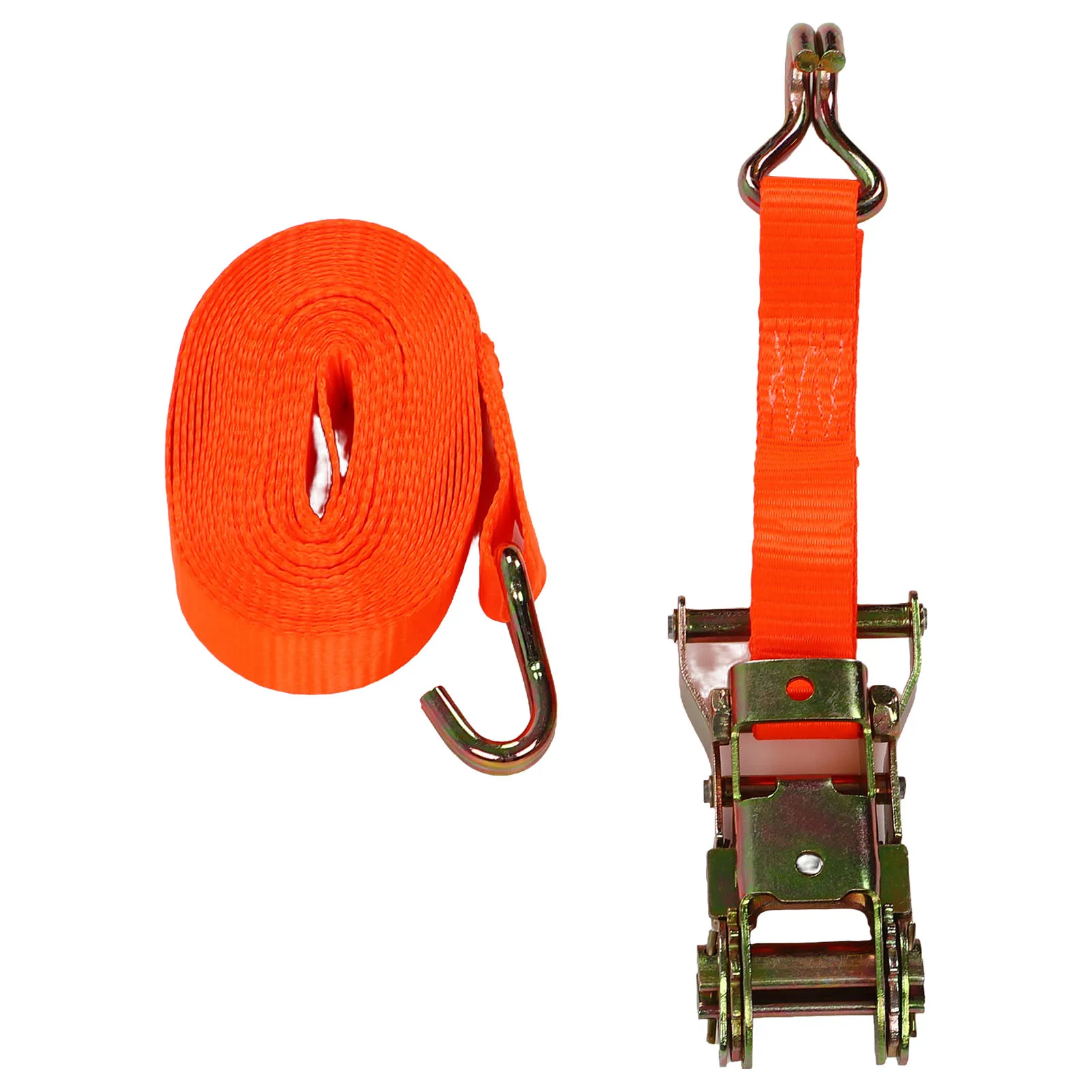 25mmx6m Ratchet Tie Down Strap Lashing Strap 3307lb Capacity Securing Straps for Trailer Truck Car accessories