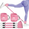 Ankle Resistance Bands with Cuffs, Ankle Bands for Working Out, Ankle Resistance Band, Glutes Workout Equipment, Butt Exercise F 1