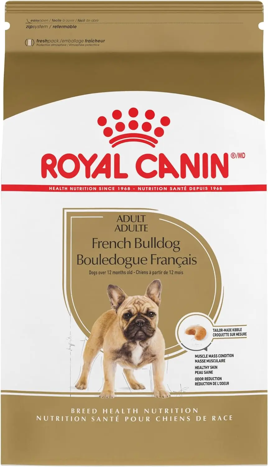 

Royal Canin French Bulldog Adult Breed Specific Dry Dog Food, 17 Pound (Pack of 1)