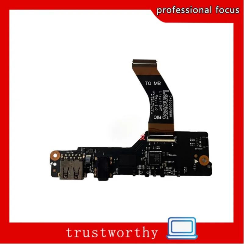 

for lenovo yoga4 pro YOGA 900 power switch botton USB audio board with cable NS-A412 DA30000FR50