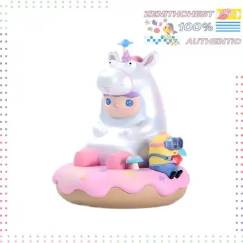 POPMART PUCKY Minions Co-branded Unicorn Hanging Card Figure Delicate Carving Stunning Visual Artwork Stylish Display Customized 1