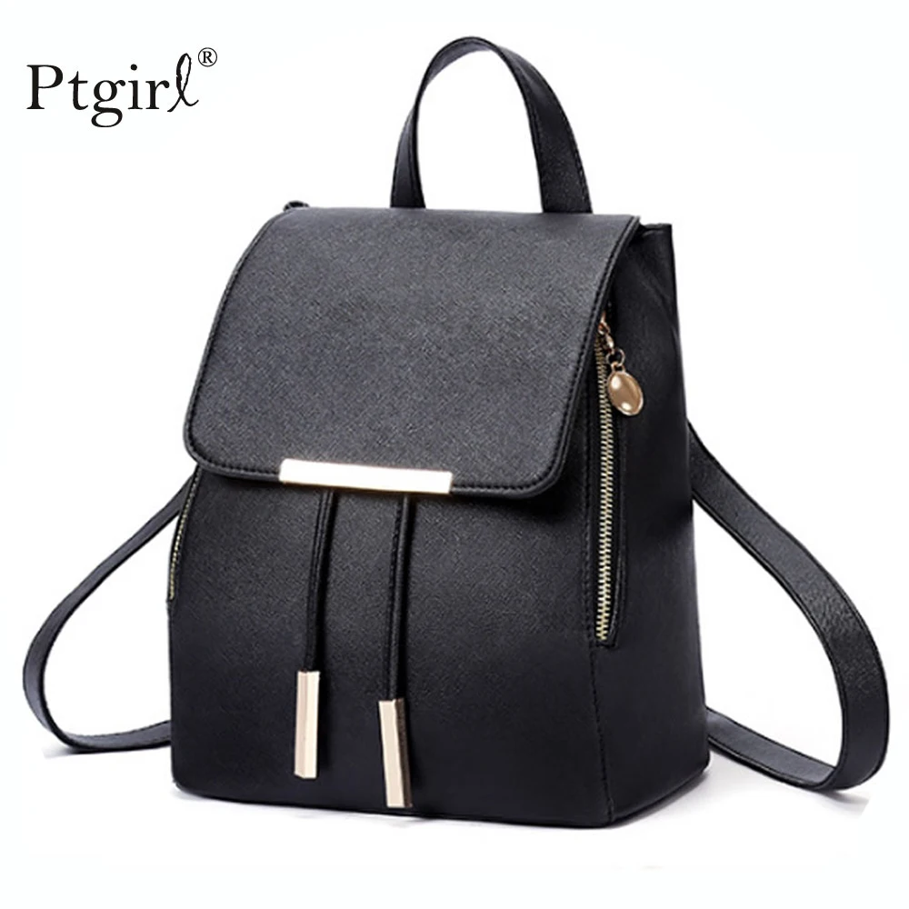 

Backpack Women Pu Leather Female Backpacks Teenager Ptgirl School Feminina Rucksack Mochilas Mujer 2023 Fashion Women Backpacks