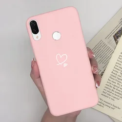 Cute Cartoon Shockproof Matte Silicone Phone Case - Soft and Protective Back Cover for P Smart Plus 2018 (MP3)
