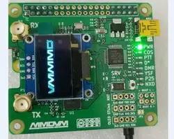 Enhanced Dual-Band Hotspot with OLED Display and Antenna (Mmdvm)