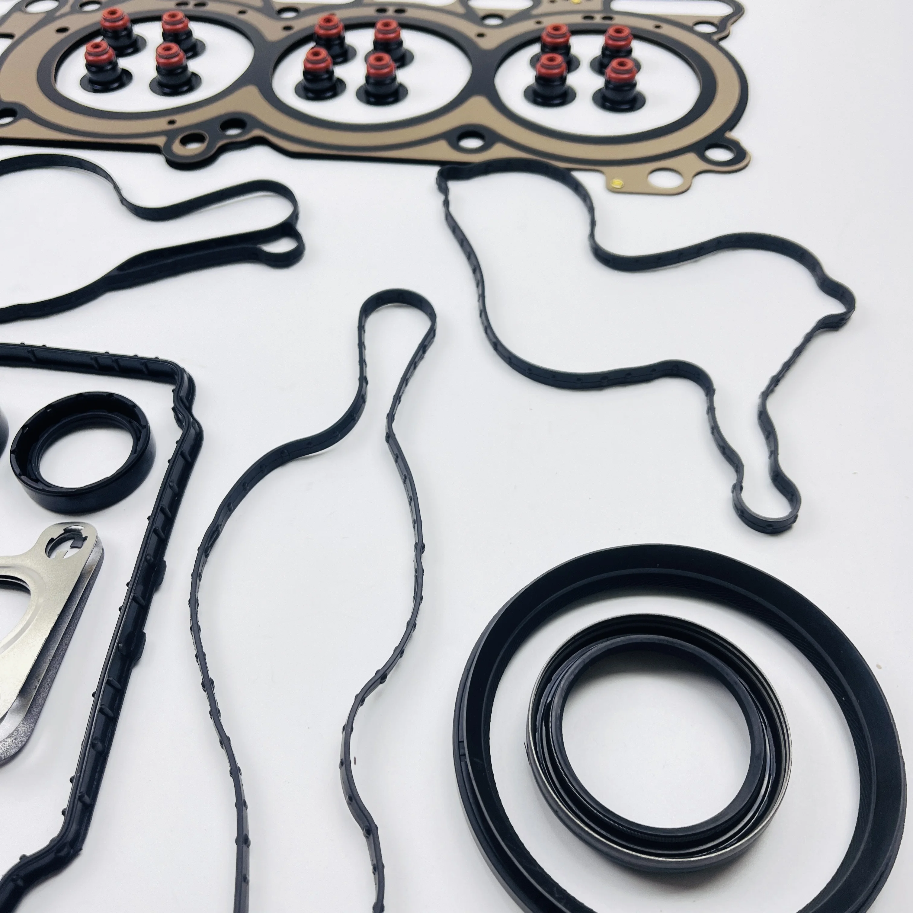 AT4Z-6079-B AT4Z6079B HS26487PT Suitable for Ford Explorer 3.5 Sharp Realm 3.5 Taurus high-quality engine seals FULL GASKET SET