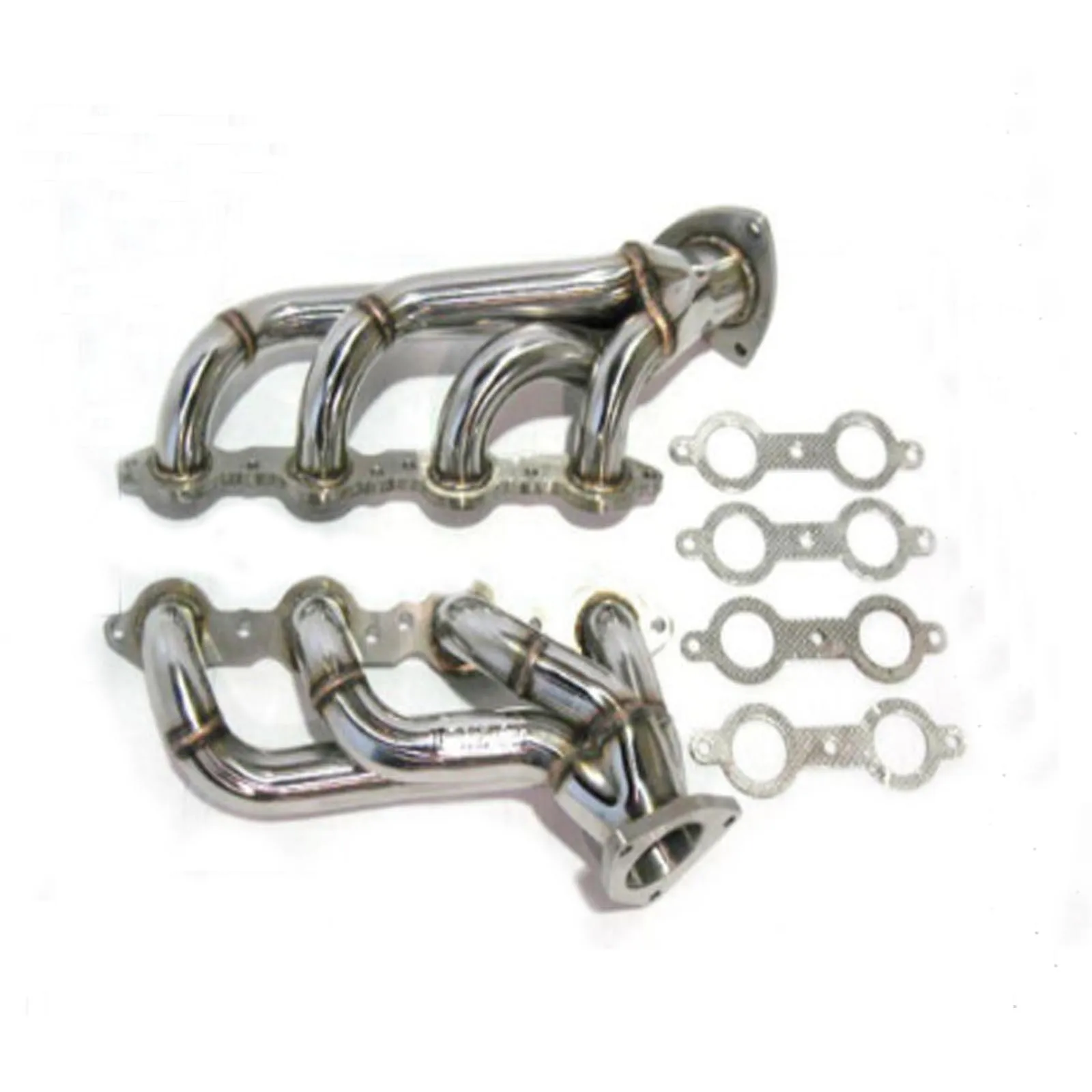 

Shorty Exhaust Header for GMC Silverado 07-09 4.8L 5.3L 6.0L 6.2L No EGR