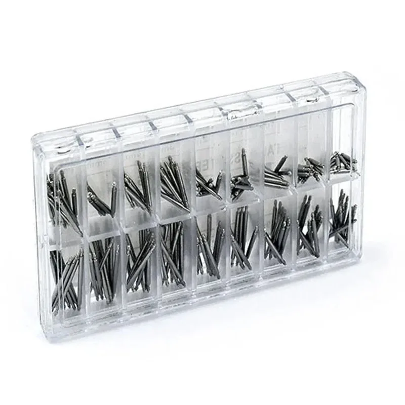 Watch Spring Bar Tool 270pcs/set Strainless Steel Spring Bars Dia 1.5mm length8mm-25mm Watchband Strap Belt Repair Pin