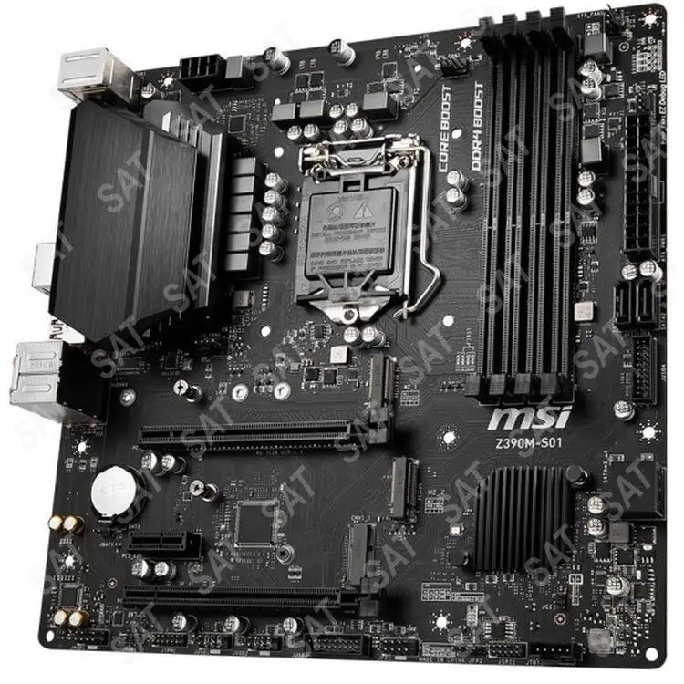 Msi,z390m,s01用マザーボード,Intel 9600世代cpu,9700k,9900k,intel 