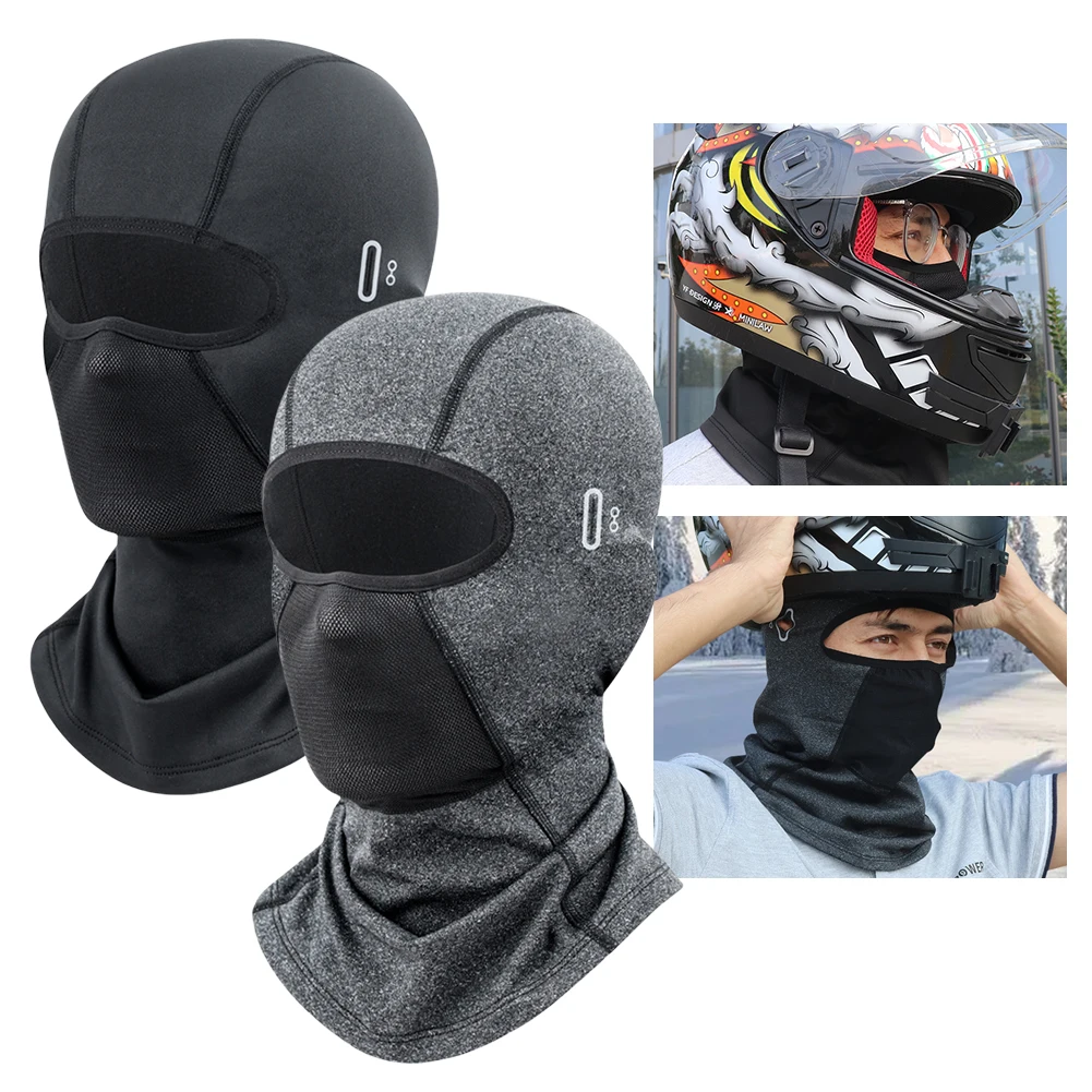 

Thermal Winter Scarf Mask Windproof Bicycle Motorcycle Balaclava Fleece Neck Warmer Hood Breathable for Riding Snowboarding