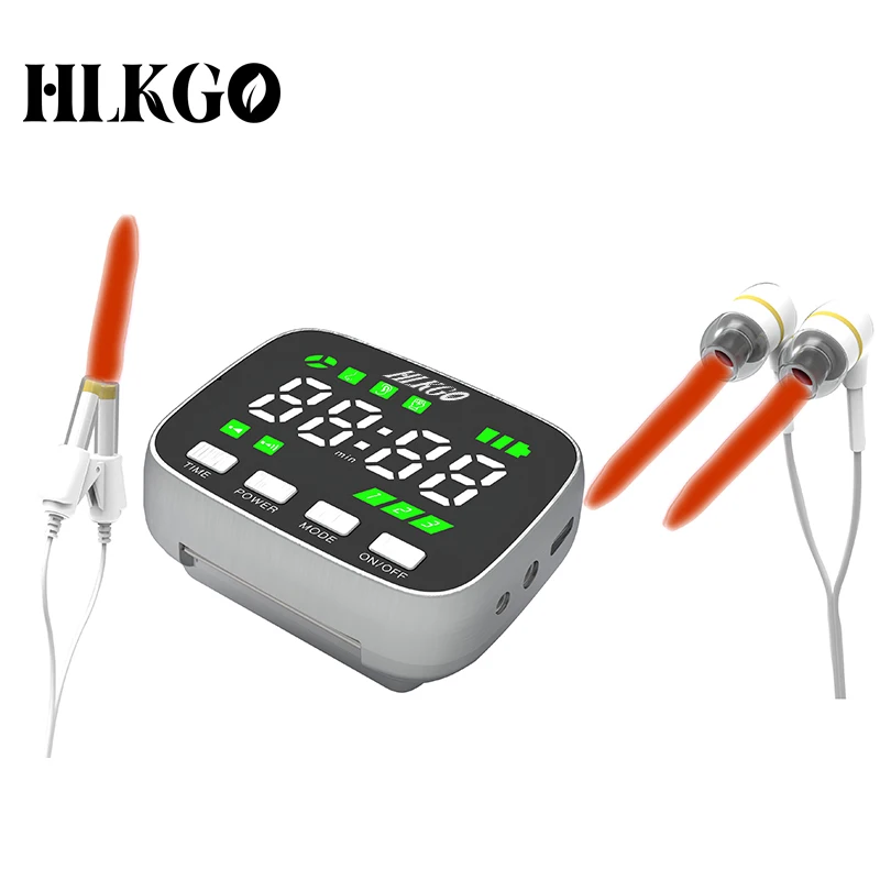 Semiconductor HLKGO Laser Treatment Instrument Wrist Watch Nasal Congestion Physiotherapy Equipment Laser Therapy Health Care elderly care medical device low level laser therapy semiconductor wrist health care laser therapy watch for high blood pressure