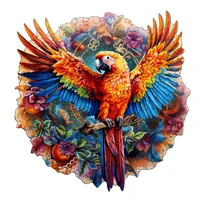 Wooden Puzzle Beautiful Hummingbird - Perfect Home Decoration and Holiday Gifts Creative Puzzle for Adults and Children 2