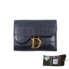 Women Short Wallet Small Fashion Luxury Brand Leather Purse Ladies Card Bag For Women Clutch Female Purse Money Clip Wallet 6