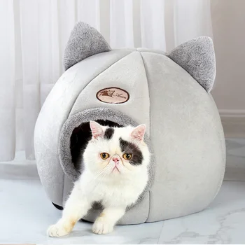 Cozy Cat Ear Bed 1
