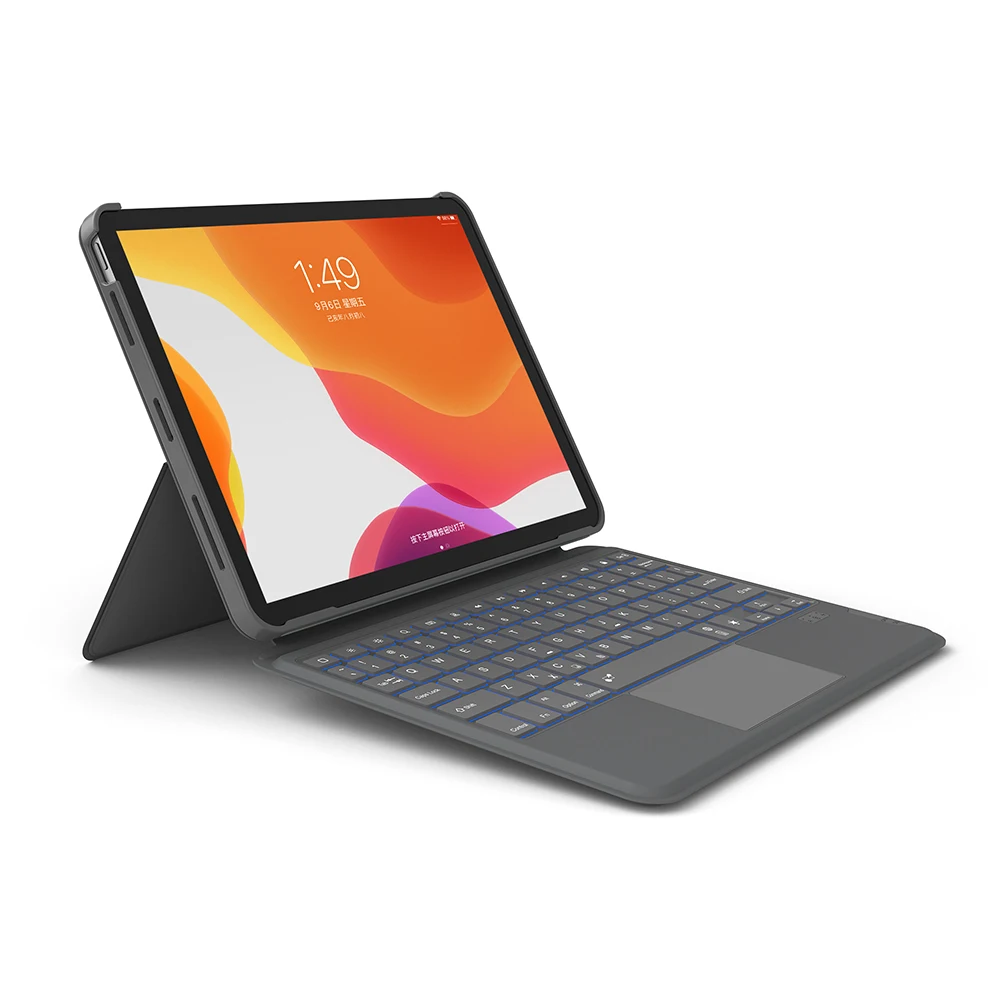 Wiwu-teclado Bluetooth Destacável Slot para Caneta sem Fio Teclado Mais Novo para Ipad Air Ipad 11 10.9 10.5 10.2 - Imagem 4