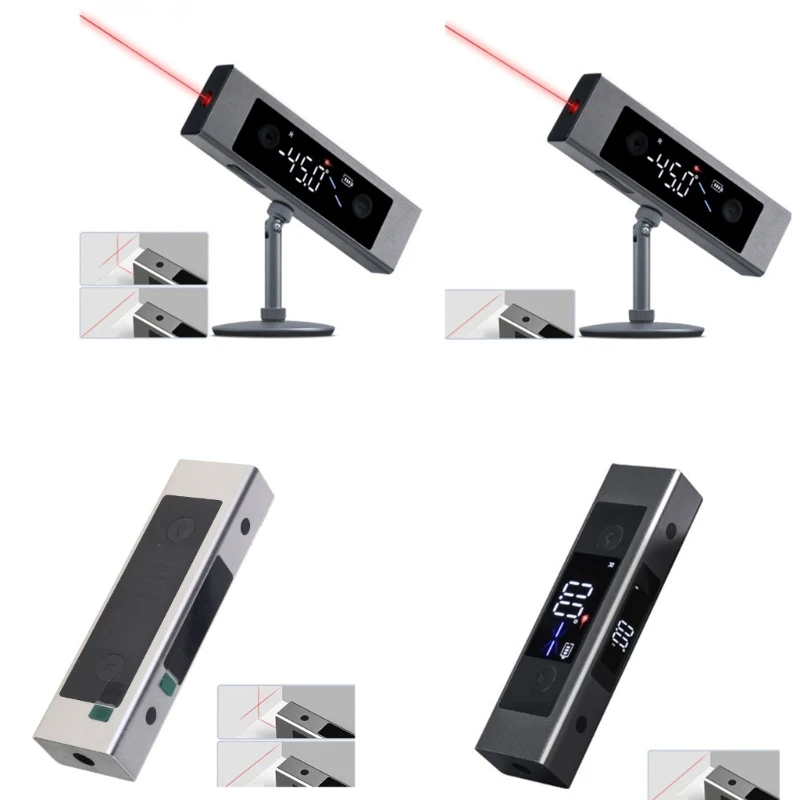 

Лазерный транспортир Лазерный уровень Цифровой инклинометр Измерительный инструмент Двойной/одиночный лазер