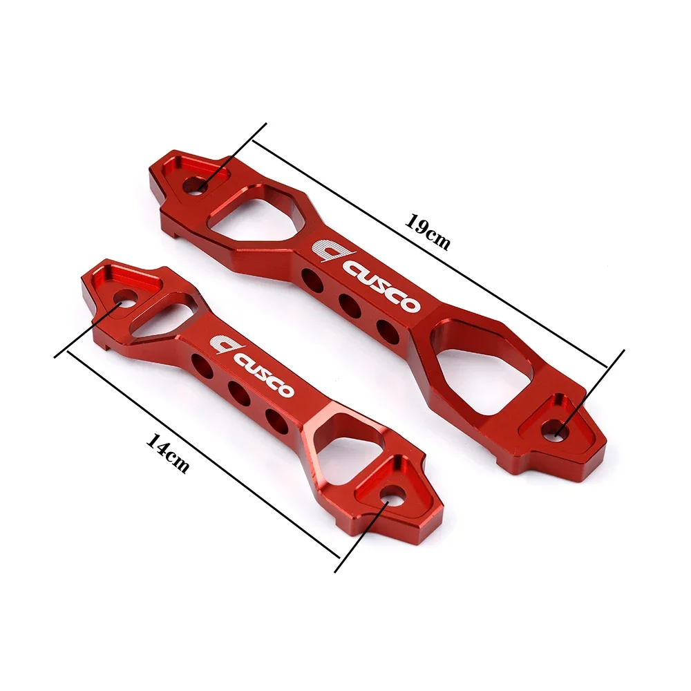 High Quality Aluminum JDM Style Car Racing Battery Tie Down Fasten Bracket Holder 14cm 19cm