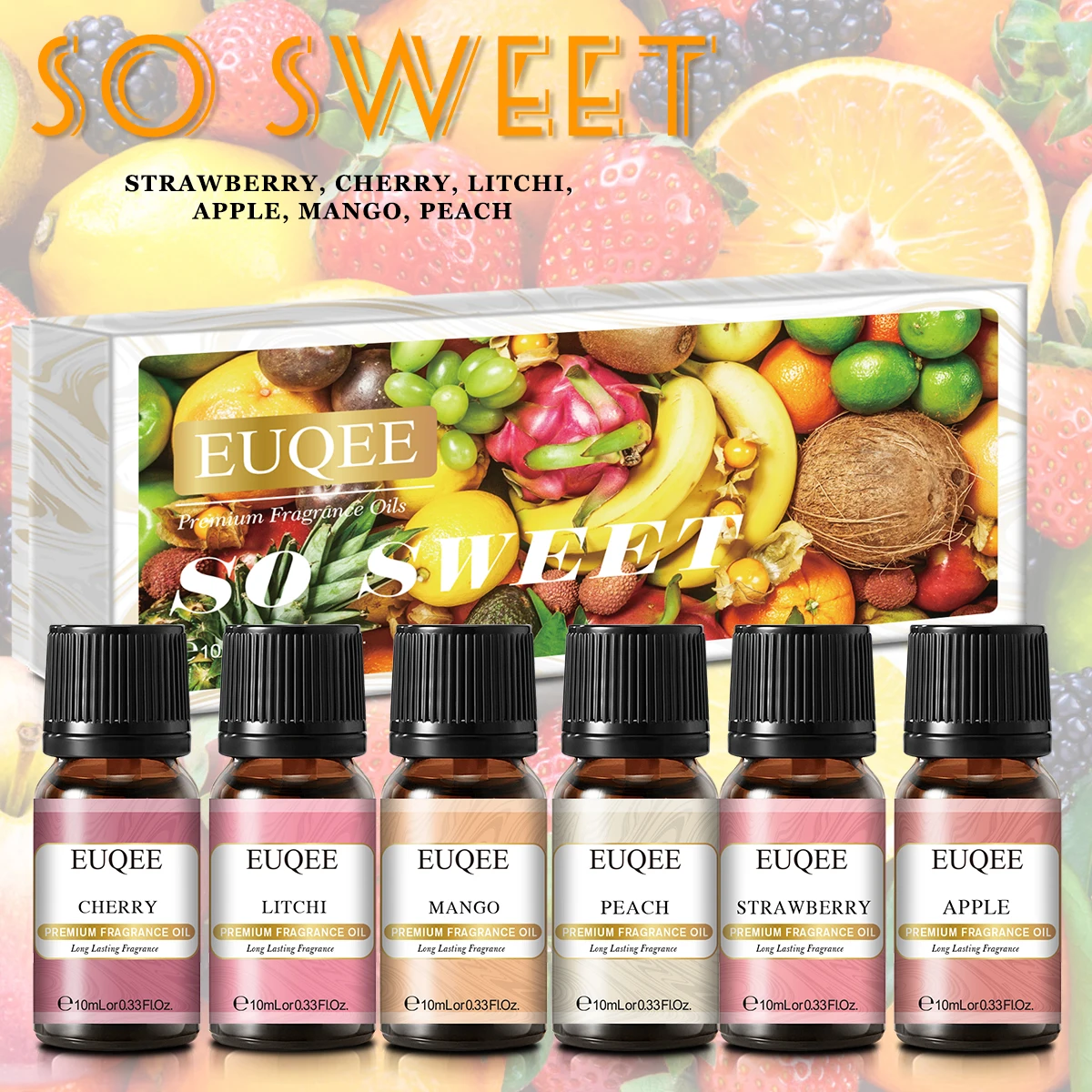 EUQEE 10ml Premium Fragrance Oil Leather Bay Rum Sweet Tobacco Aroma Oils  Cedarwood Sandalwood Lilac Coconut Fragrance Oil - AliExpress