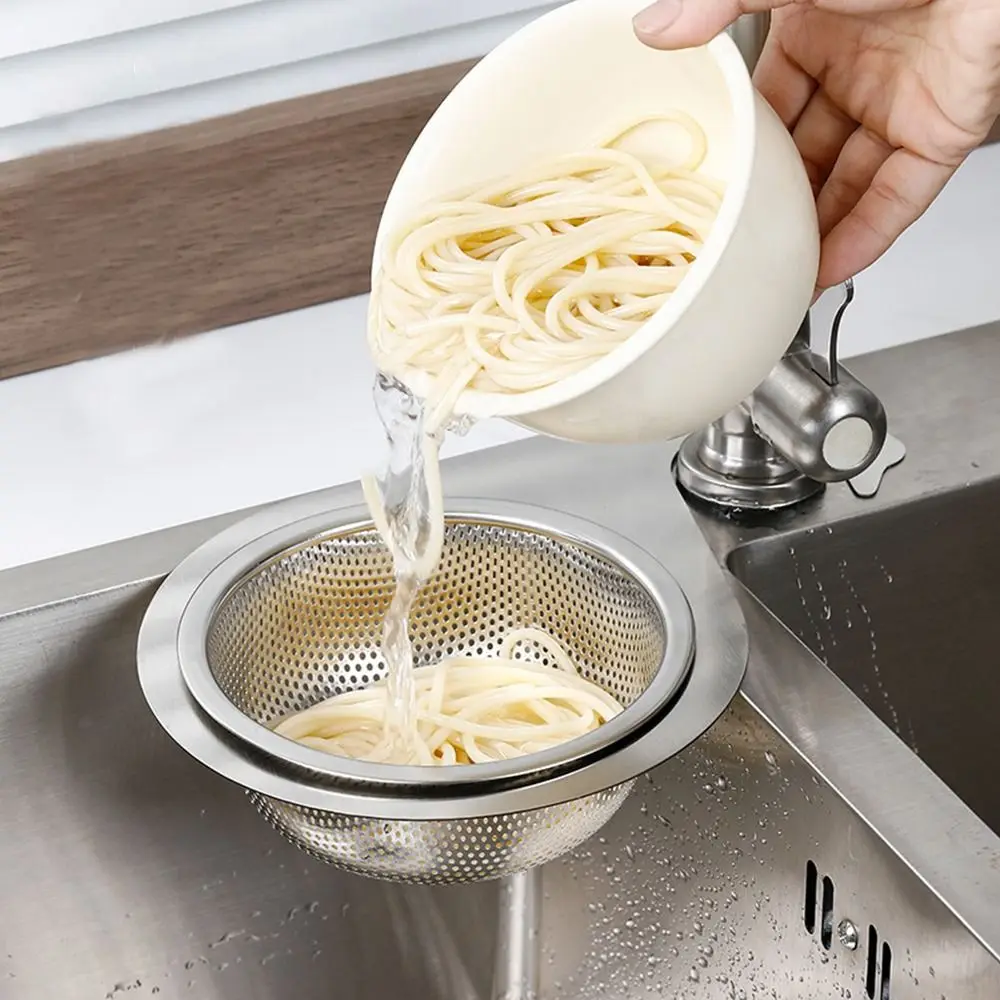 Stainless Steel Kitchen Sink Drain Basket Organizer
