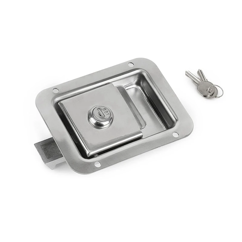 

Ящик для инструментов, замок из нержавеющей стали, дверной прицеп, защелка для RV, рукоятка, весло, ключ, автофургон, грузовик, ящик для инструментов