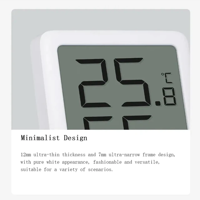 Xiaomi Mmc E-ink Screen Digital Thermometer Hygrometer Temperature Humidity  Sensor From Ecosystem at Rs 1583, Temperature Monitors