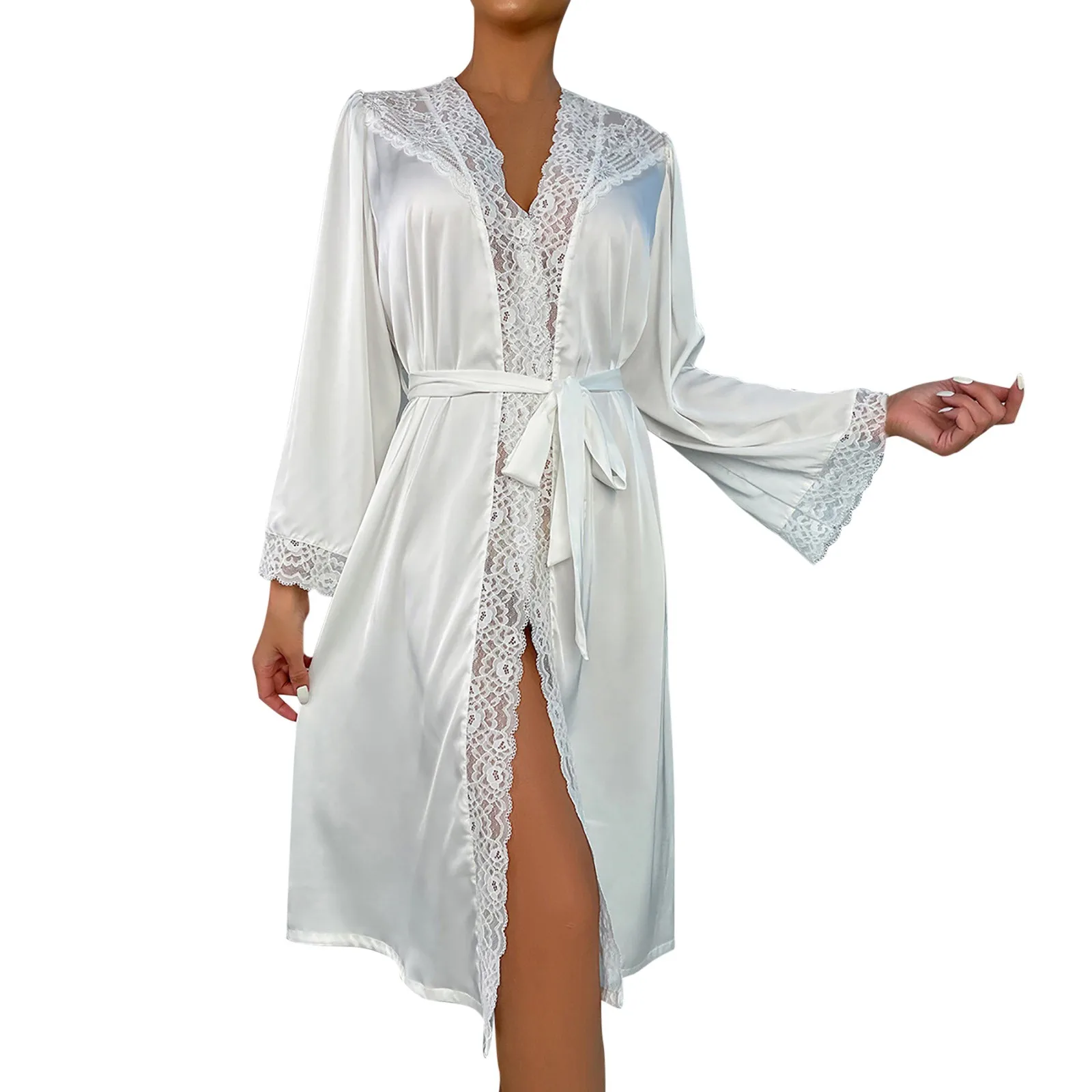 

Fleece Robes for Women Short Hood Gowns For Women Sleepwear Girls Sleepwear Lace Hollowed Out Hooded Women Woman's Bathrobe 3x