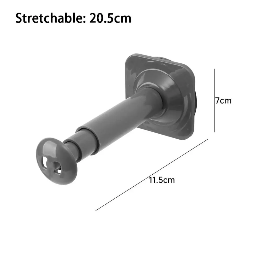Wall Mounted Plastic Suction Cup Towel Storage Rack