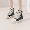 Sneakers Man Unisex Couple Shoes Fashion Zipper Canvas Shoes Spring And Autumn Leather Casual Shoes Size 35-44 1