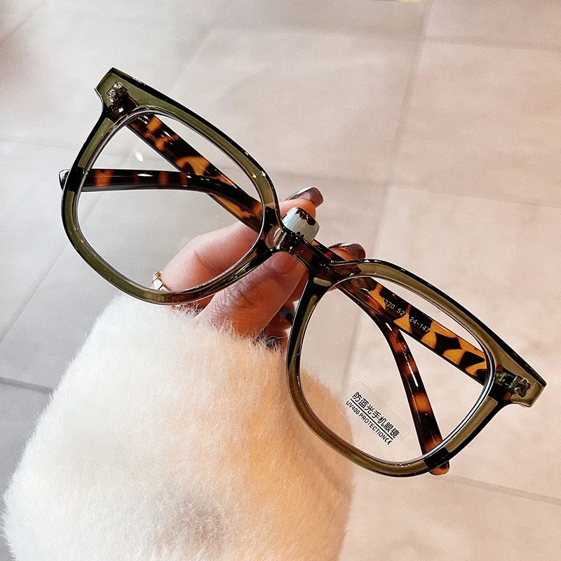 

Cubojue 150mm Oversized Eyeglasses Frame Men Women Transparent Reading Glasses Female +150 175 200 250 275 Diopter Spectacles