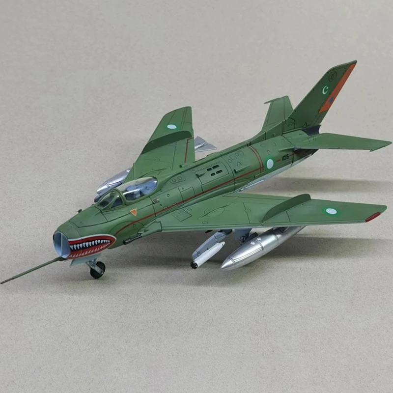 

1:72 Scale 14640PJ Pakistan Air Force J-6 Military Fighter Aircraft Model Diecast Alloy Static Display Souvenir Classic Toy Gift