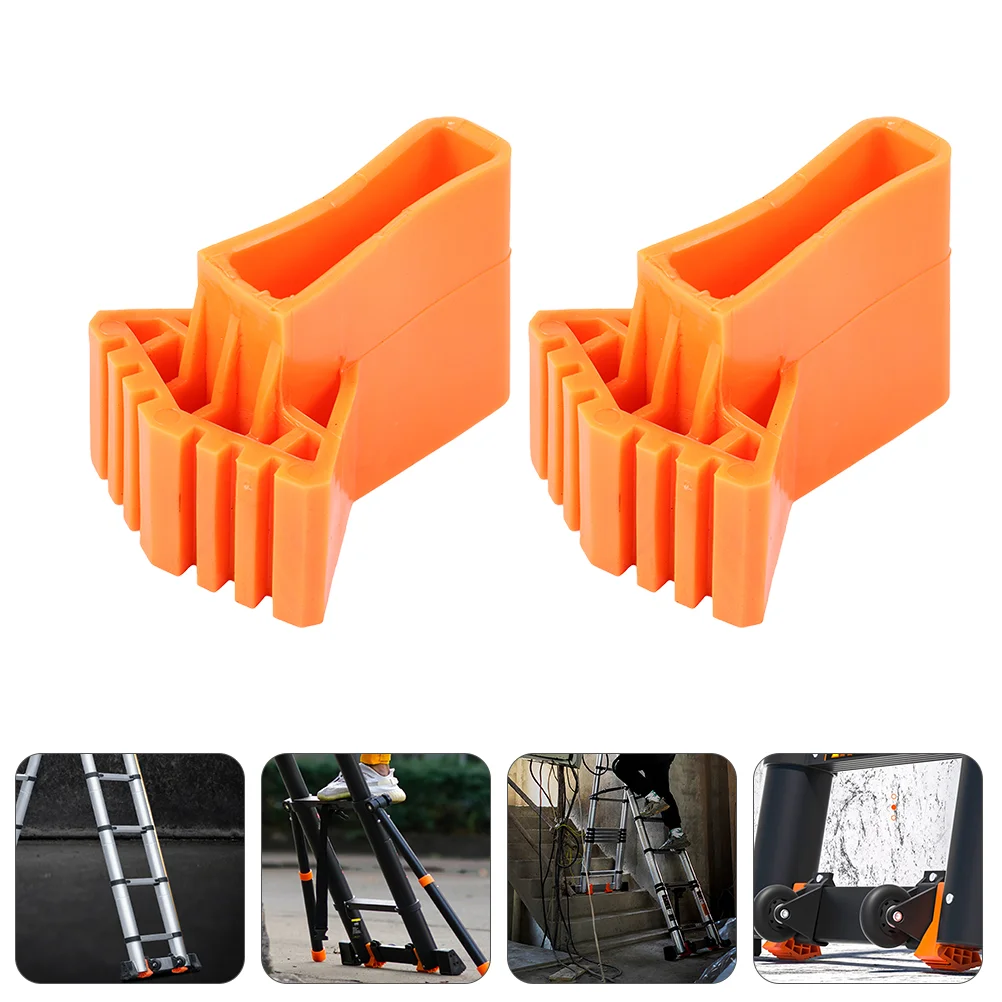 

Folding Ladder Feet Protective Covers Practical Ladder Leg Non-Skid Covers Multi-Purpose Non-Skid Feet Pads