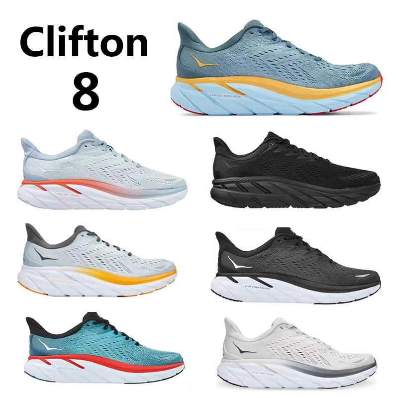 

Designer Luxury Original Clifton 8 Running Shoes Men Women Lightweight Cushioning Marathon Absorption Highway Trainer Sneakers