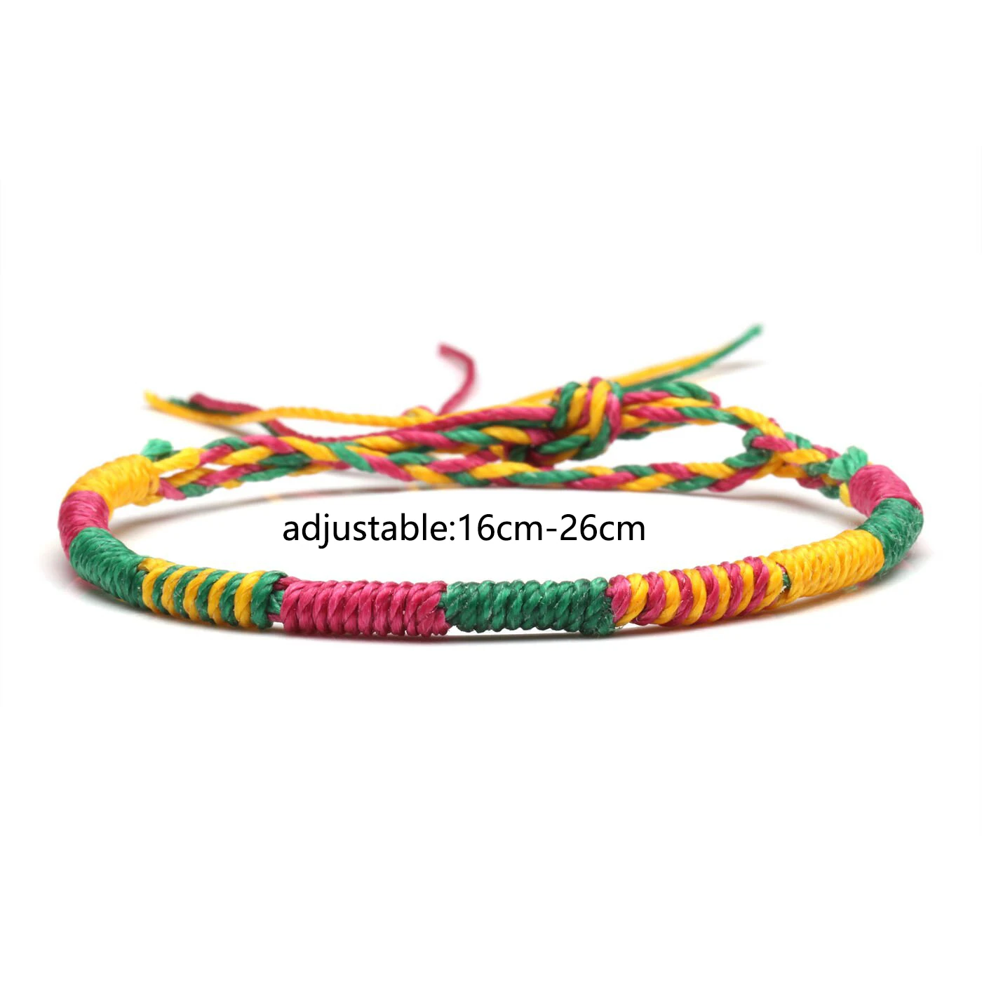 Gewachste Schnur hand geflochtenes Armband Frauen Männer neue Mode mehrfarbige Schnur handgemachte Boho wasserdichten Sommer Strand Schmuck vorhanden – Detail 20